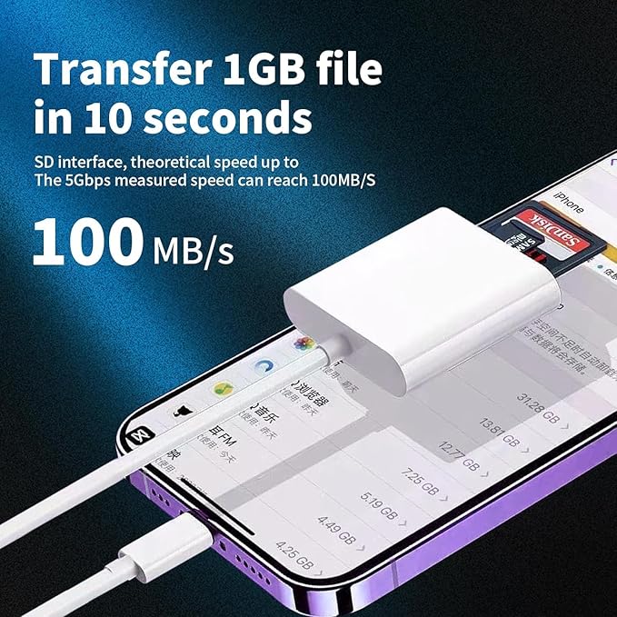 3 in 1 SD Card Reader