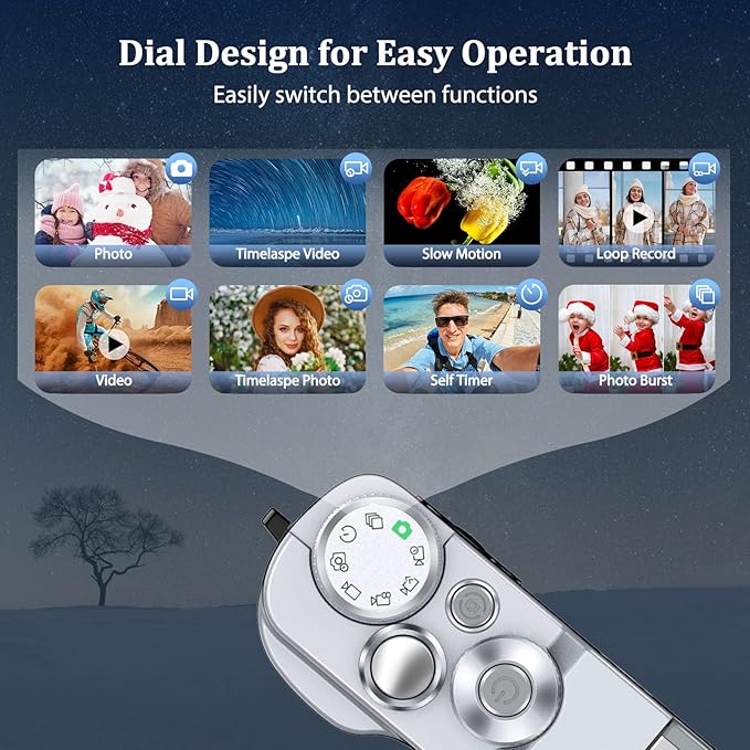 48MP Vlogging Camera Autofocus with Selfie Lens