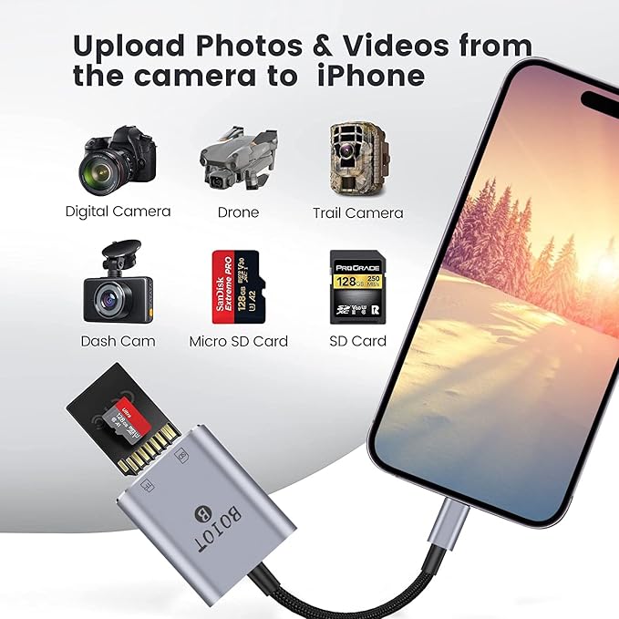 Lightig to SD Card Reader